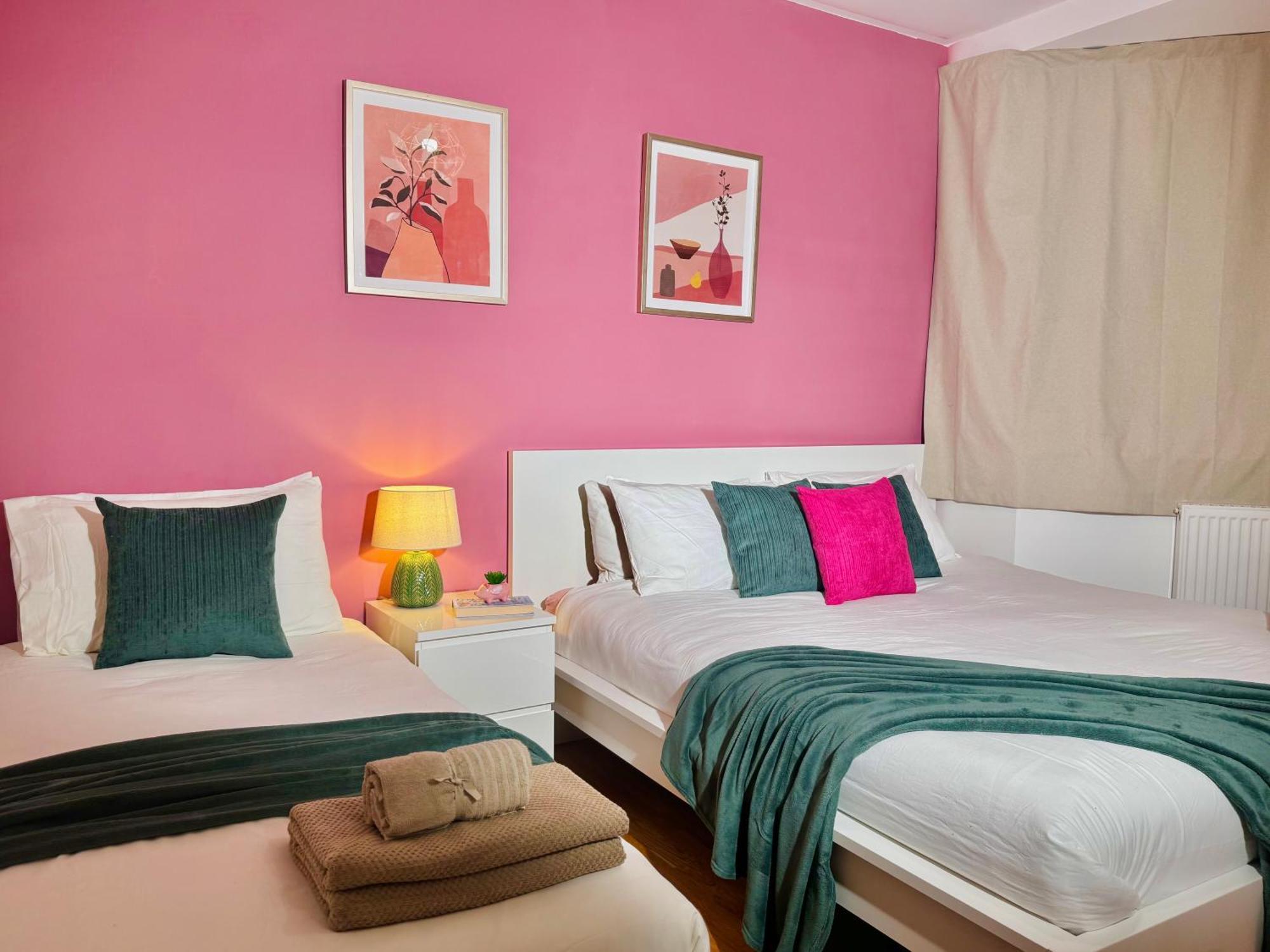 Modern 1-Bed Apt 30Min To Central London & Parking Esterno foto