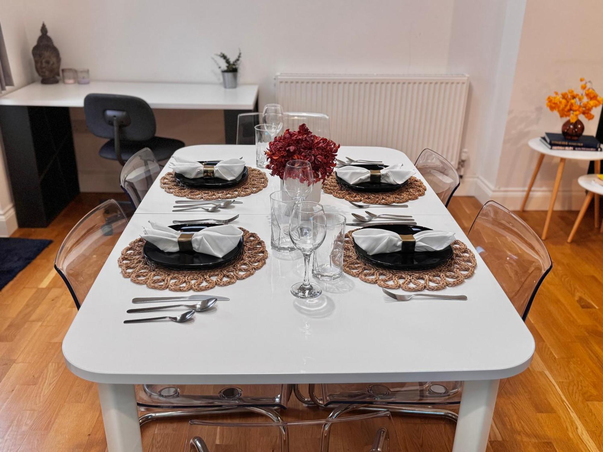 Modern 1-Bed Apt 30Min To Central London & Parking Esterno foto